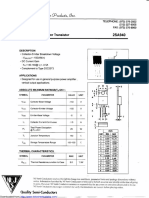 Silicon PNP Power Transistor: Description