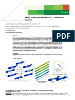 (2020) - Lazzari and Batista - Distortional-Global Buckling Interaction Relevance in Cold-Formed Steel Lipped Channel Columns