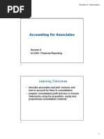 Accounting For Associates: Learning Outcomes