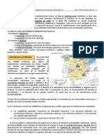 Conceptos de Geografía Política. Organización Territorial y Desequilibrios Regionales.