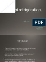 Mini Refrigeration