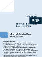 MENGOPTIMALKAN SDM GLOBAL