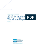 Orthodontic Workforce Report - April 2018
