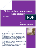 Ethics and Corporate Social Responsibility: A Guide to Managing Sustainability
