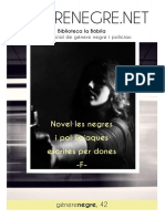 Novel Les Negres I Policíaques Escrites Per Dones - F