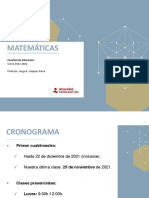 Presentacion Matematicas 21-22