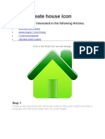 How to create a house icon