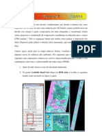 Composição Colorida Hyperion - ENVI