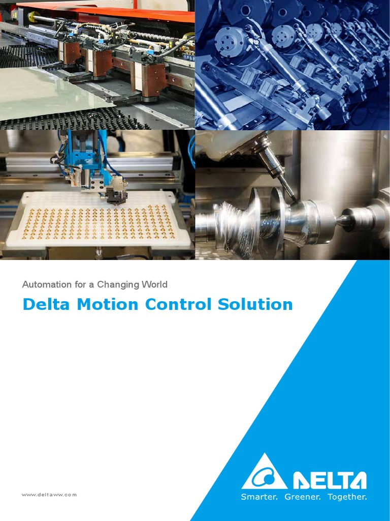 Delta Automation Solutions Overview | PDF | Electric Motor | Automation