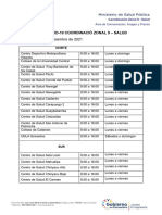 Centros de Vacunación Diciembre PUNTOS FIJOS 1