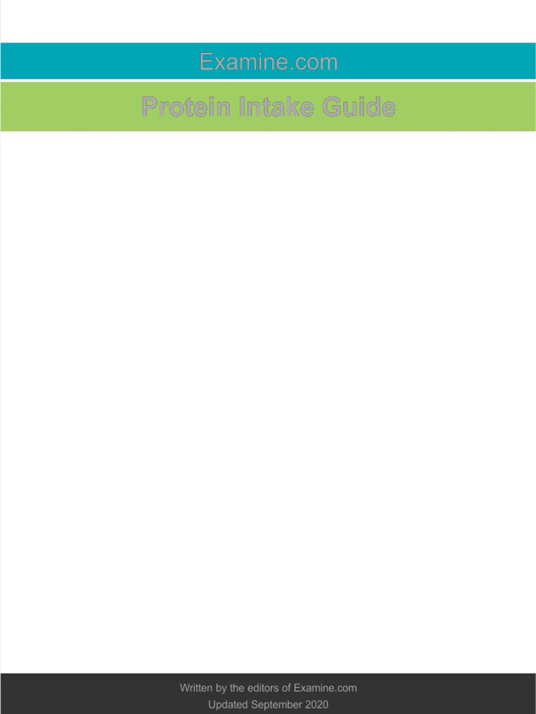 PDF Examine Protein Intake Guide 20200917 PDF Compress PDF