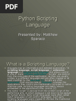 Python Scripting Language