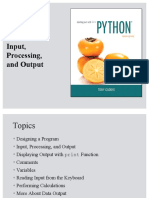 Gaddis Python 4e Chapter 02 PT 1