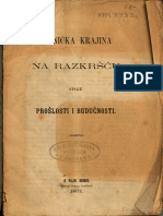 Vojnicka Krajina Na Razkrscu Svoje Proslosti I Buducnosti 1871