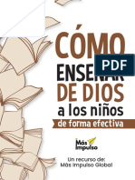 Cómo Enseñar de Dios A Los Niños Libro