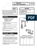 Reglage Jeu Soupapes