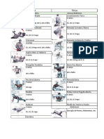 Azdoc - Tips Tabela de Musculaao Semanal