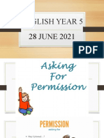 English Year 5 - 28 June 2021