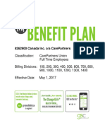 CarePartners 8262900 Green Shield UNION BOOKLET 201909