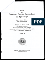2nd Actes Du Deuxieme Congres International de Speleologie Tomo II