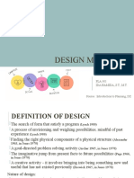 Design Methods: PLA 301 Ida Hamida, S.T., M.T
