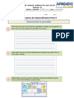 3ro-5to Ficha de Trabajo Ept Sem18