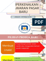 Pertemuan 11 Memperkenalkan Penawaran Pasar Baru