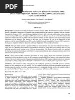 Brain Perfusi Dengan Metode Arterial Spin Labeling (Asl) : Prosedur Pemeriksaan Magnetic Resonance Imaging (Mri)