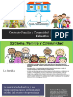 Contexto Familia y Comunidad Educativa