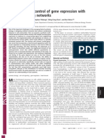 Spatiotemporal Control of Gene Expression With Pulse Generating Networks