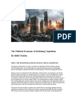 The Political Economy of Declining Capitalism by Hillel Ticktin