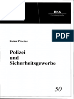 Polizei Und Sicherheitsgewerbe: Rainer Pitschas