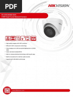 DS-2CD1343G0-I (UF) 4 MP Fixed Turret Network Camera