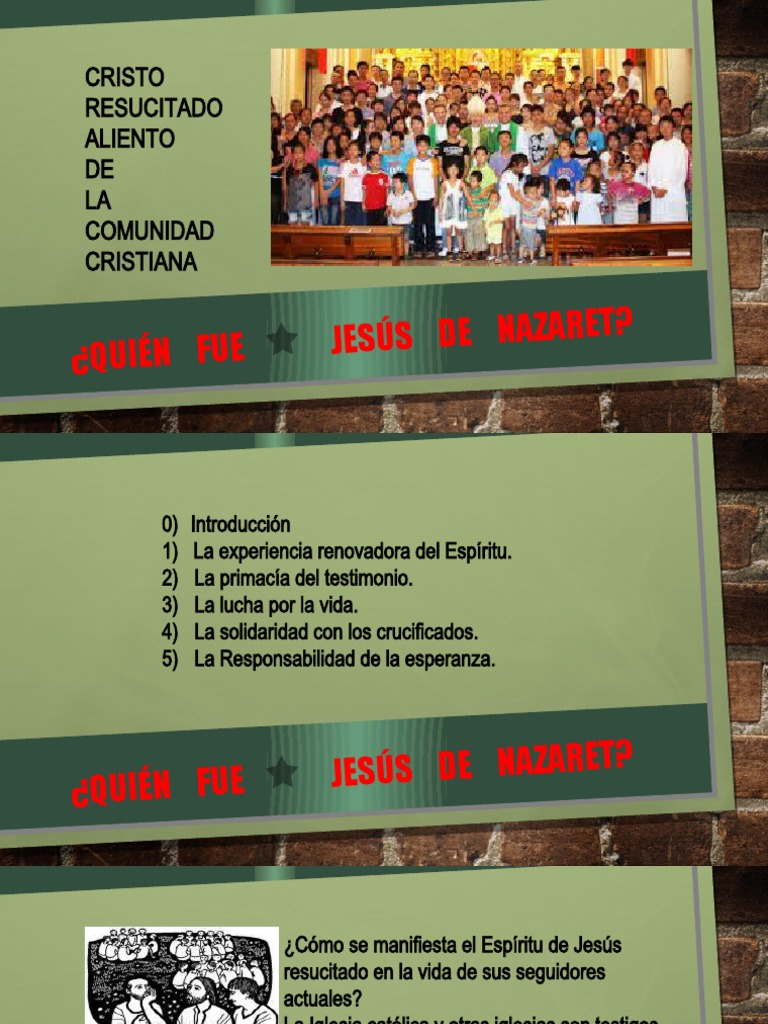 La Resurrección y La Comunidad | PDF | La resurrección de Jesús | Jesús