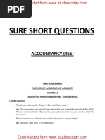 CBSE Class 12 Accountancy Accounting For Partnership Firms Worksheet Set B