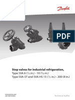 Stop Valves For Industrial Refrigeration