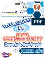 Boletin #04 Del PRIMER AÑO-2021