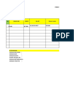 Form Pendataan Sasaran Program Di Posyandu