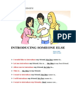 SPEAKING - INTRODUCING SOMEONE ELSE - WordToPdf