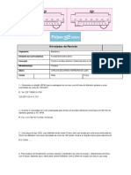 Revisão de atividades mecânicas