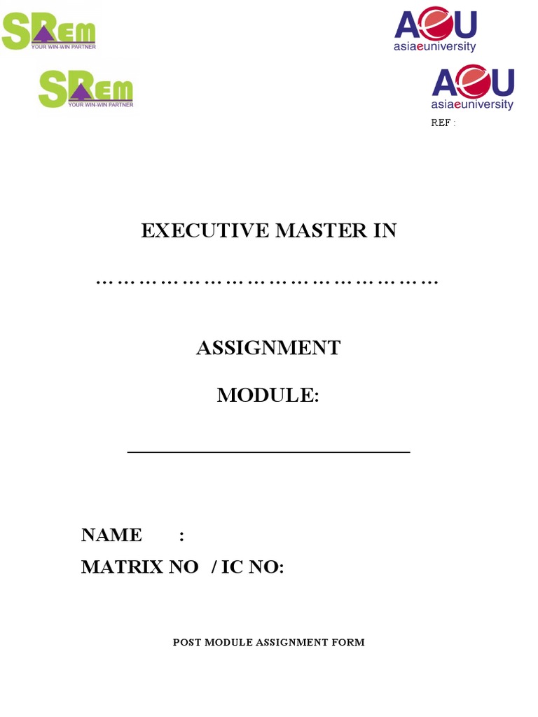 PMA for Executive Master in Logistics | PDF | Supply Chain Management ...