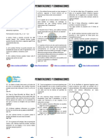 Permutaciones y Combinaciones Ejercicios Resueltos PDF