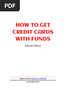 How To Get Credit Cards With Funds