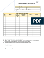 INFORMASI DATA PENGHUNI Leasing