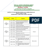 Jadwal Class Meeting Smait