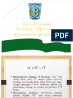 SISTEM INFORMASI CPD ON LINE IFI by endri