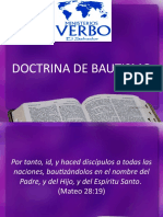 Doctrina de Bautismos - Domingo 23 feb 2014