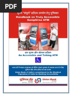 Union Bank Talking ATM User Manual 3rd Edition English