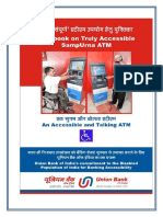 Union Bank Talking ATM User Manual 3rd Edition English