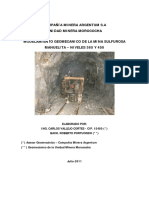 Informe - Modelo Geomecanica Sulfurosa Manuelita